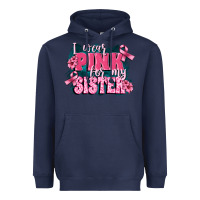 Navy i wear pink for my sister Heavyweight Hoodie - FaDigitalArtStudio