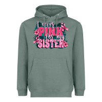 Sage i wear pink for my sister Heavyweight Hoodie - FaDigitalArtStudio