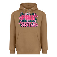 Toasted Coconut i wear pink for my sister Heavyweight Hoodie - FaDigitalArtStudio