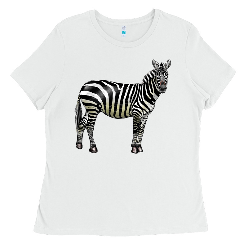Zebra Ladies Tee by LillyAllenDesigns | Teevron