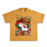 Peanut Butter Howdy Santa Urban Heavy Tee - BundleAndBundleShop