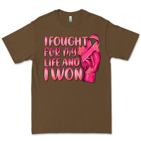 Cacao i fought for my life and i won Premium Tee - NancyCooperArtShop
