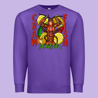 Crawfish Season Premium Sweatshirt Designed By Fadigitalartstudio