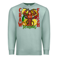 Seafoam Crawfish season Premium Sweatshirt - FaDigitalArtStudio