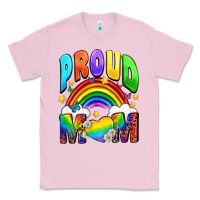 Bubblegum Pink Western Proud Mom Classic Tee - BundleAndBundleShop