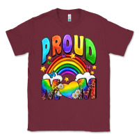 Burgundy Western Proud Mom Classic Tee - BundleAndBundleShop