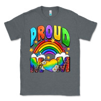 Charcoal Heather Western Proud Mom Classic Tee - BundleAndBundleShop