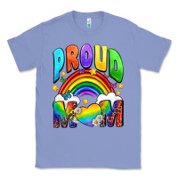 Colony Blue Western Proud Mom Classic Tee - BundleAndBundleShop
