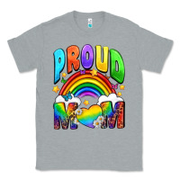 Heather Grey Western Proud Mom Classic Tee - BundleAndBundleShop