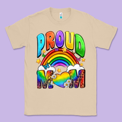 Western Proud Mom Classic Tee Designed By Bundleandbundleshop