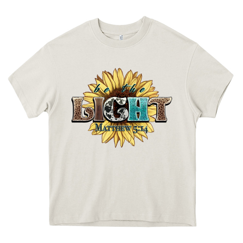 Be The Light Matthew Heavy Core Tee by NancyCooperArtShop | Teevron