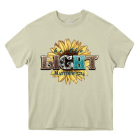 Mossy be the light matthew Heavy Core Tee - NancyCooperArtShop