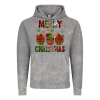 Cloud Rock Merry Christmas cupcakes Vintage Hoodie - NancyCooperArtShop