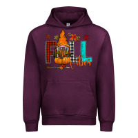 Mauve Wine Fall Vibes Urban Hoodie - CowhideDigitalArt