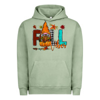 Pigment Oil Green Fall Vibes Urban Hoodie - CowhideDigitalArt