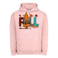 Pigment Salmon Fall Vibes Urban Hoodie - CowhideDigitalArt