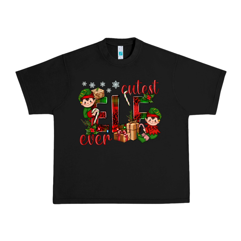 Cutest Elf Ever Christmas Urban Heavy Tee by BundleAndBundleShop | Teevron