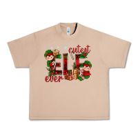 Burro Cutest Elf Ever Christmas Urban Heavy Tee - BundleAndBundleShop