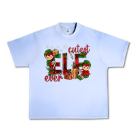 Grape Ice Cutest Elf Ever Christmas Urban Heavy Tee - BundleAndBundleShop