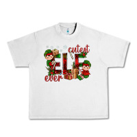 Lunar Rock Cutest Elf Ever Christmas Urban Heavy Tee - BundleAndBundleShop