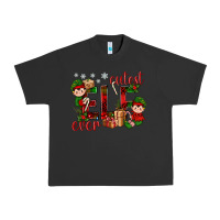 Pigment Black Cutest Elf Ever Christmas Urban Heavy Tee - BundleAndBundleShop