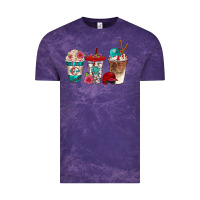 Cloud Purple western baseball coffee cups bbs Vintage Tee - BundleAndBundleShop