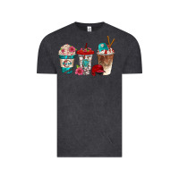Vintage Black western baseball coffee cups bbs Vintage Tee - BundleAndBundleShop