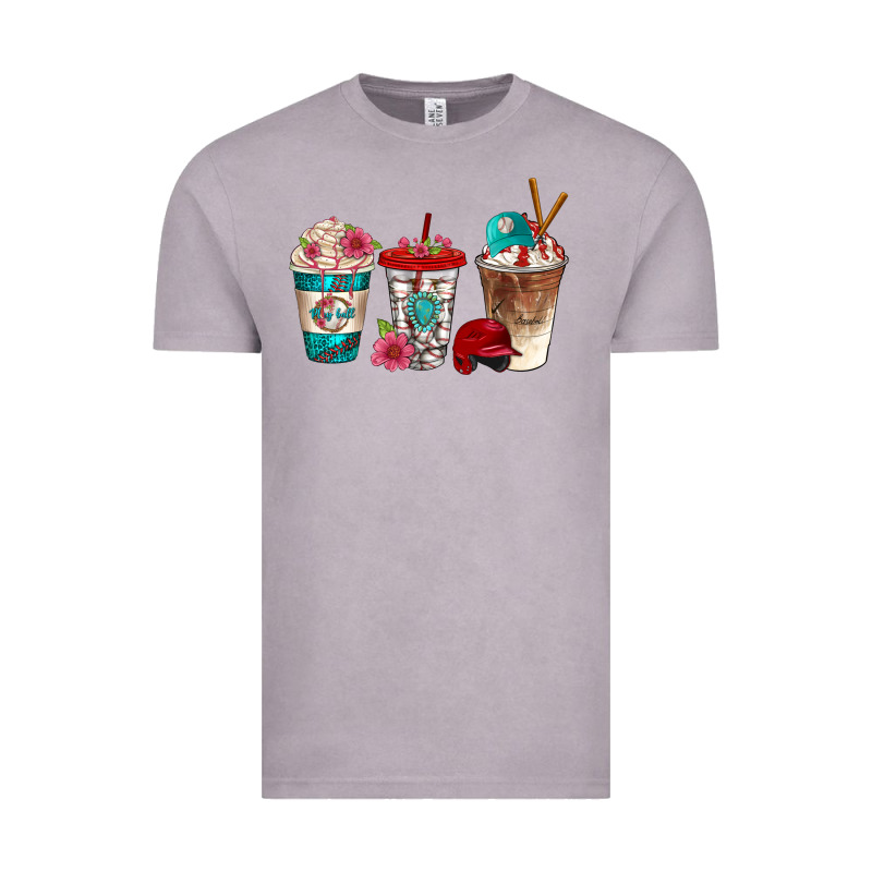 Western Baseball Coffee Cups Bbs Vintage Tee by BundleAndBundleShop | Teevron