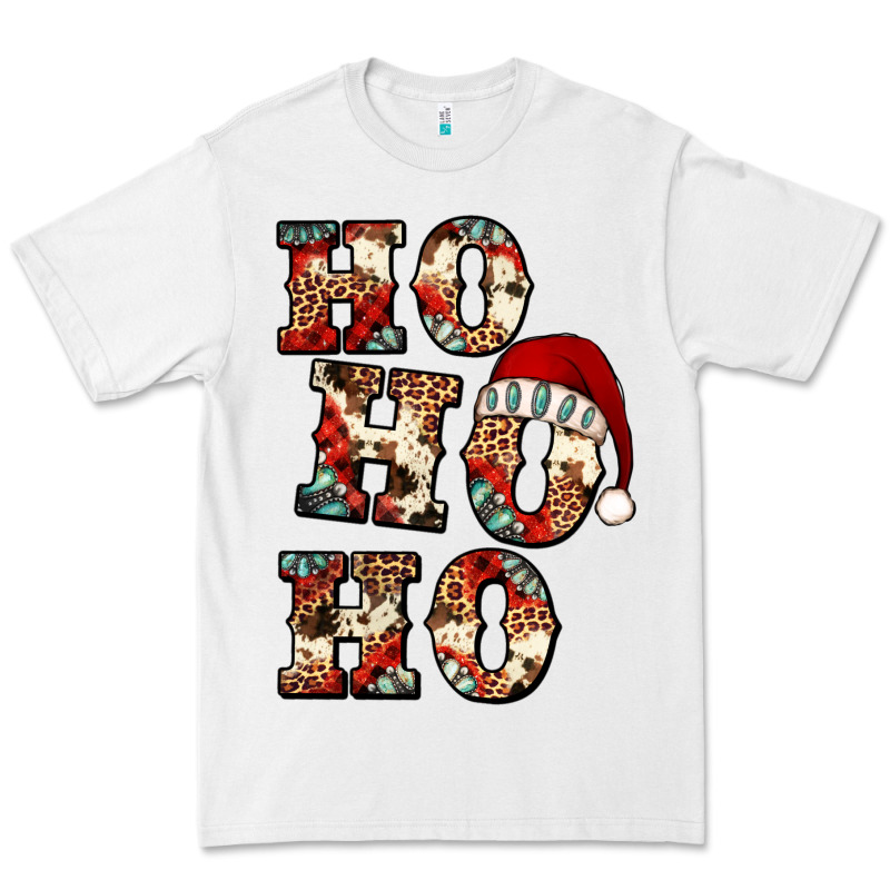Ho Ho Ho Western Christmas Premium Tee by Jasminsmagicworld | Teevron