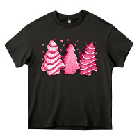 Asphalt pink Christmas cakes Heavy Core Tee - Jasminsmagicworld