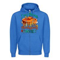 True Royal i was thinner before thanksgiving dinner Zipper Hoodie - CowGirlArtShop