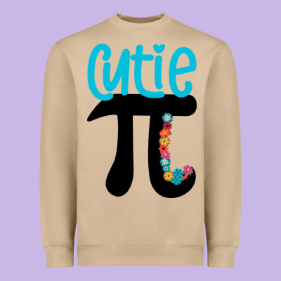 Cutie Pi Heavyweight Sweatshirt Designed By Bettercallsaul