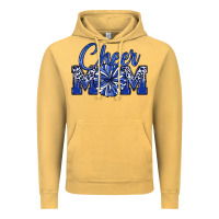 Vintage Mustard cheer mom Vintage Hoodie - MaliasSmallBusiness