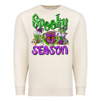 Sandshell Spooky Season Coffee Cups Premium Sweatshirt - FaDigitalArtStudio