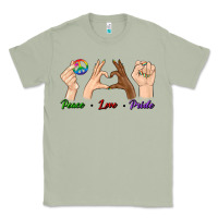 Matcha Peace Love Pride Classic Tee - BundleAndBundleShop