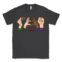 Smoke Peace Love Pride Classic Tee - BundleAndBundleShop