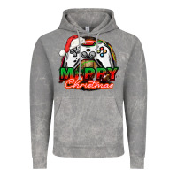 Cloud Rock Gamer Merry Christmas Vintage Hoodie - NancyCooperArtShop