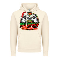 Vintage Artic Gamer Merry Christmas Vintage Hoodie - NancyCooperArtShop