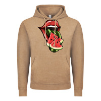 Vintage Coffee Watermelon Tongue Vintage Hoodie - Jasminsmagicworld