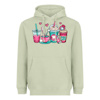 Matcha dentist coffee cups Heavyweight Hoodie - OliviaCreatesArt