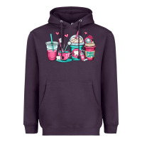 Plum dentist coffee cups Heavyweight Hoodie - OliviaCreatesArt