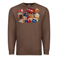 Chestnut Postal Worker Coffee Cups Premium Sweatshirt - FaDigitalArtStudio