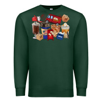 Sports Green Postal Worker Coffee Cups Premium Sweatshirt - FaDigitalArtStudio