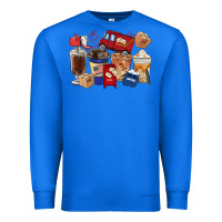 True Royal Postal Worker Coffee Cups Premium Sweatshirt - FaDigitalArtStudio
