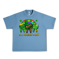 Pebble Blue St. Patricks Dental Urban Heavy Tee - BundleAndBundleShop