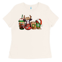 Bone christmas baby calf coffee cups Ladies Tee - Jasminsmagicworld