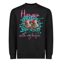 Black Hangin With My Heifers Heavyweight Sweatshirt - Bettercallsaul
