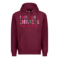 Burgundy that don t impress me much Premium Hoodie - OliviaCreatesArt