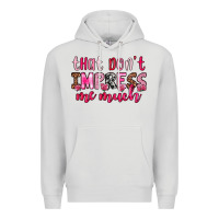 Dove Grey that don t impress me much Premium Hoodie - OliviaCreatesArt