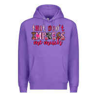 Purple that don t impress me much Premium Hoodie - OliviaCreatesArt